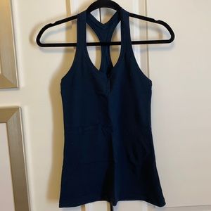 Lululemon fitted Tank - size 6 - dark teal